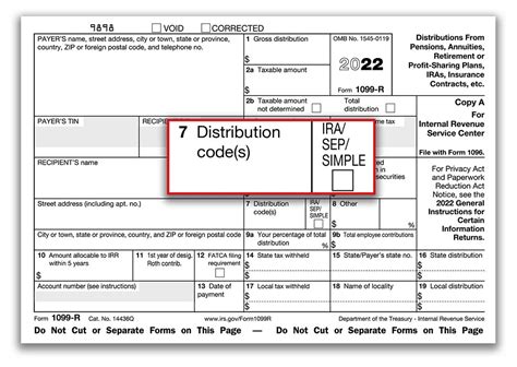 1099 r box 7 distribution code j|1099r box 7 code j.